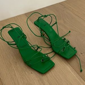 Strappy Zara heels